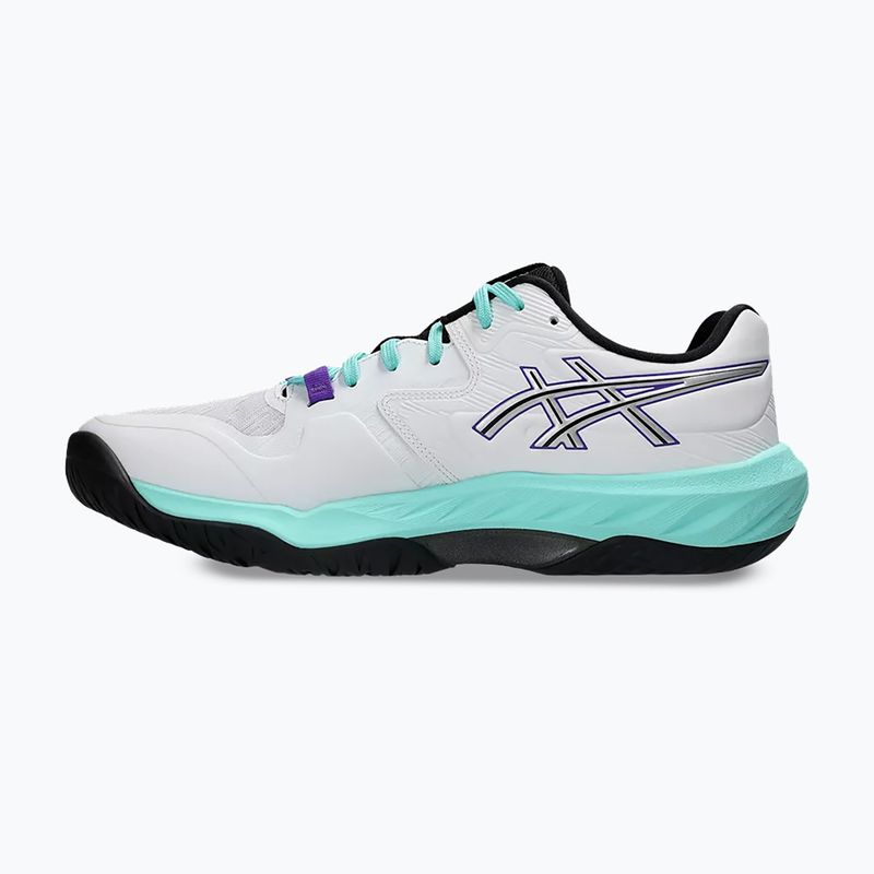 Încălțăminte de volei pentru bărbați ASICS Sky Elite FF 4 white/radiant amethyst 2
