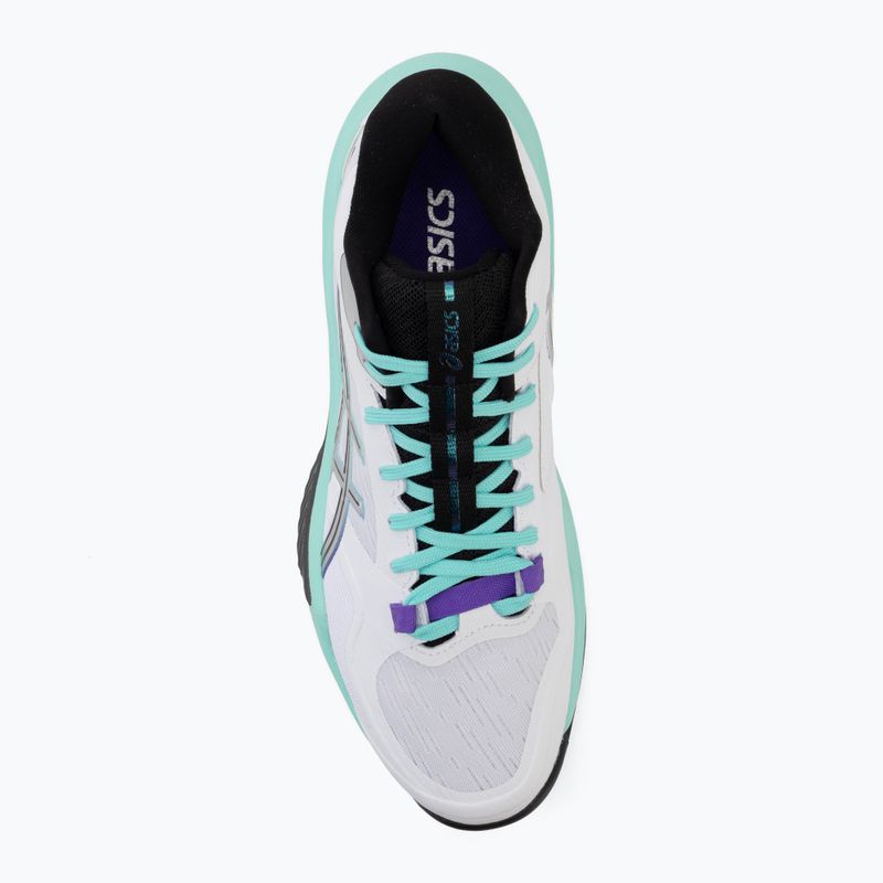 Încălțăminte de volei pentru bărbați ASICS Sky Elite FF MT 4 white/radiant amethyst 5