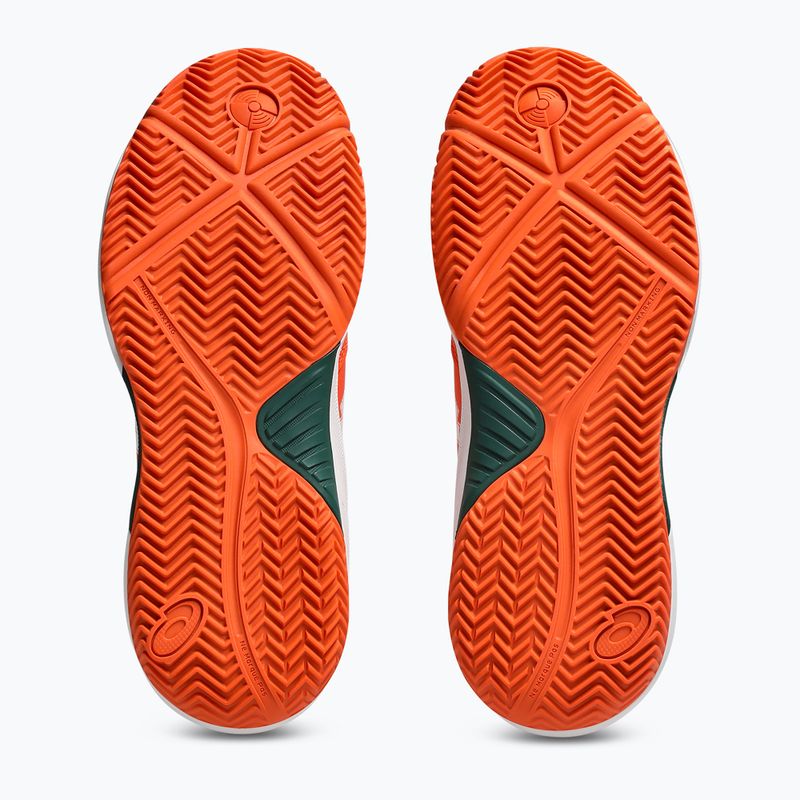 Încălțăminte de padel ASICS Gel-Dedicate 9 Padel GS energy orange/white 4