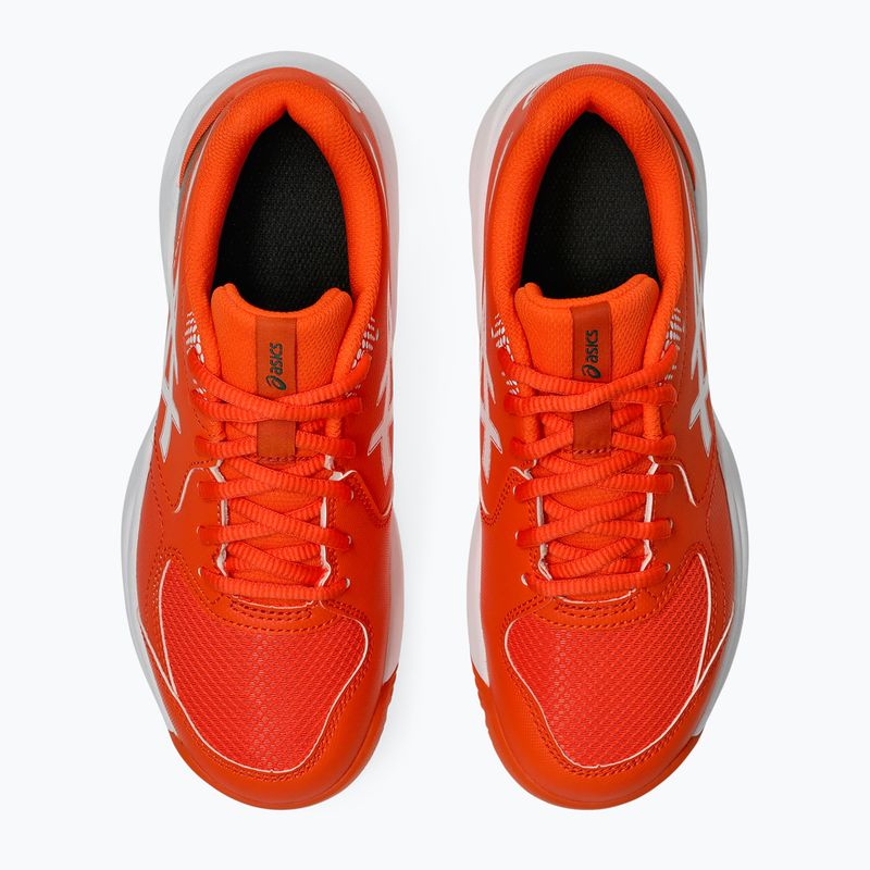 Încălțăminte de padel ASICS Gel-Dedicate 9 Padel GS energy orange/white 5