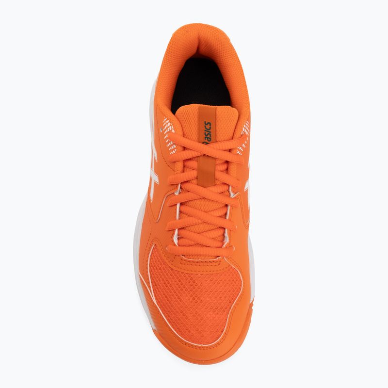 Încălțăminte de padel ASICS Gel-Dedicate 9 Padel GS energy orange/white 5