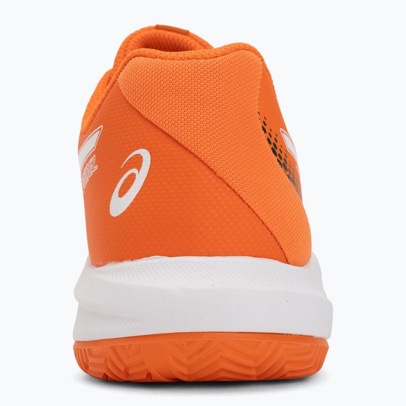Încălțăminte de padel ASICS Gel-Dedicate 9 Padel GS energy orange/white 6