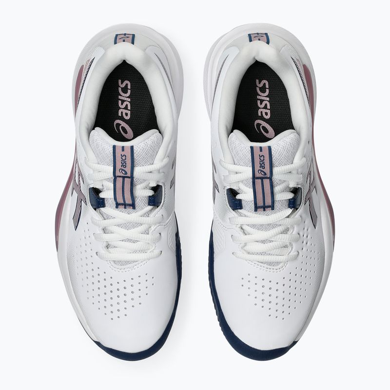Încălțăminte de tenis pentru femei ASICS Gel-Challenger 15 Clay W white/taro purple 4