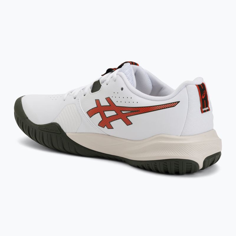 Încălțăminte de tenis pentru bărbați ASICS Gel-Challenger 15 white/cherry tomato 3