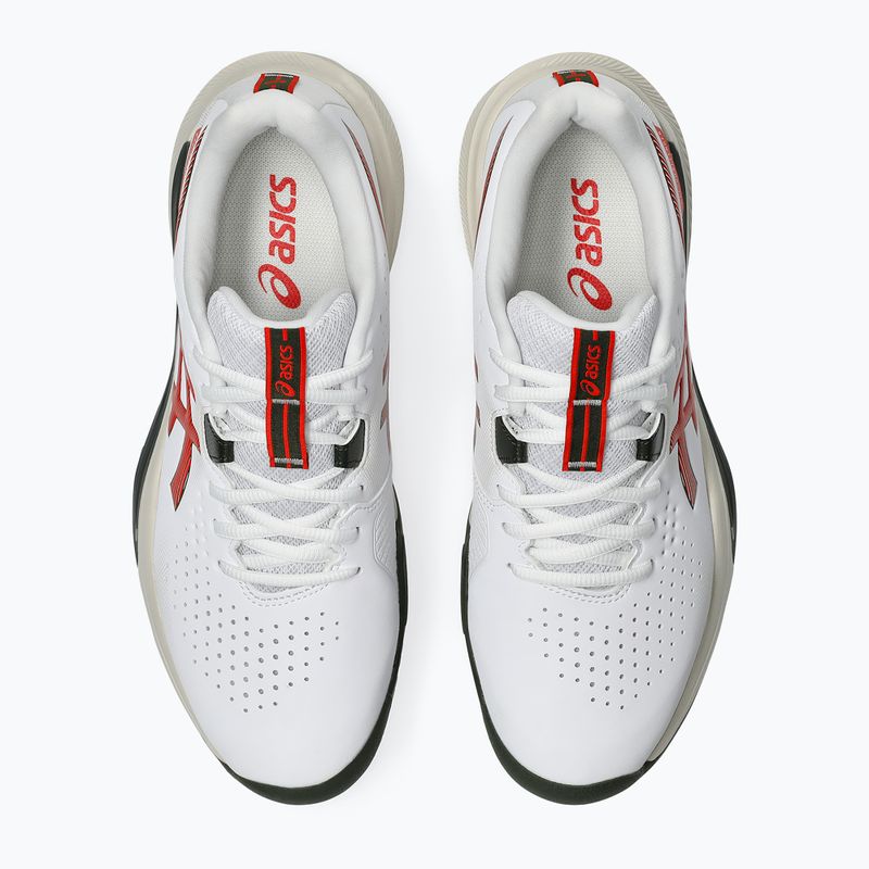 Încălțăminte de tenis pentru bărbați ASICS Gel-Challenger 15 white/cherry tomato 5