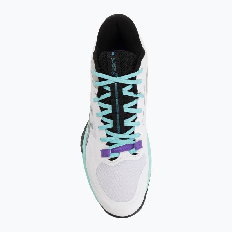 Încălțăminte de volei pentru femei ASICS Sky Elite FF MT 4 white/radiant amethyst 5