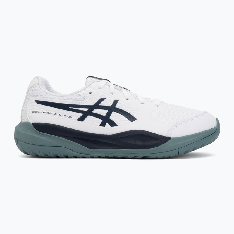 Încălțăminte de tenis pentru copii ASICS Gel-Resolution X GS white/midnight 2
