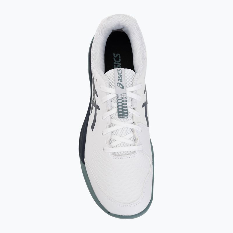 Încălțăminte de tenis pentru copii ASICS Gel-Resolution X GS white/midnight 5