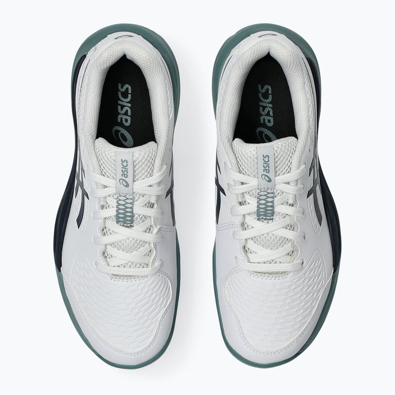 Încălțăminte de tenis pentru copii ASICS Gel-Resolution X GS white/midnight 5