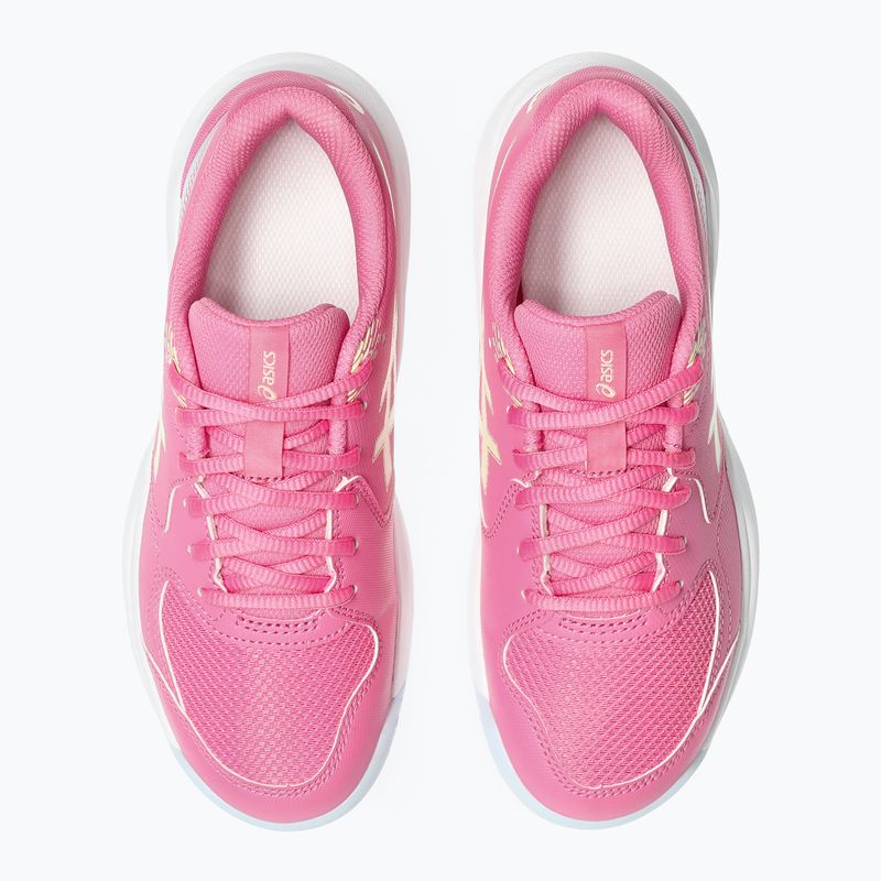 Încălțăminte de tenis pentru copii ASICS Gel-Dedicate 9 GS dragon fruit/soft yellow 5