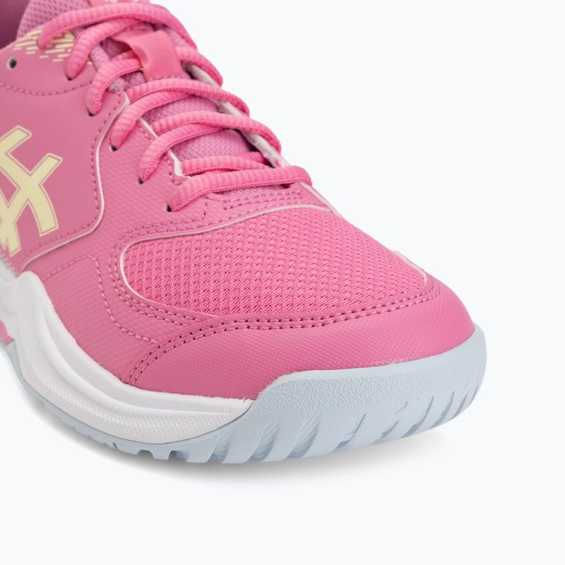 Încălțăminte de tenis pentru copii ASICS Gel-Dedicate 9 GS dragon fruit/soft yellow 7