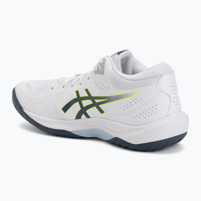 Încălțăminte de volei pentru bărbați ASICS Beyond FF MT 2 white/raw indigo 3