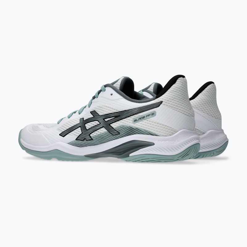 Încălțăminte de volei pentru bărbați ASICS Blade FF 2 white/ocean haze 4