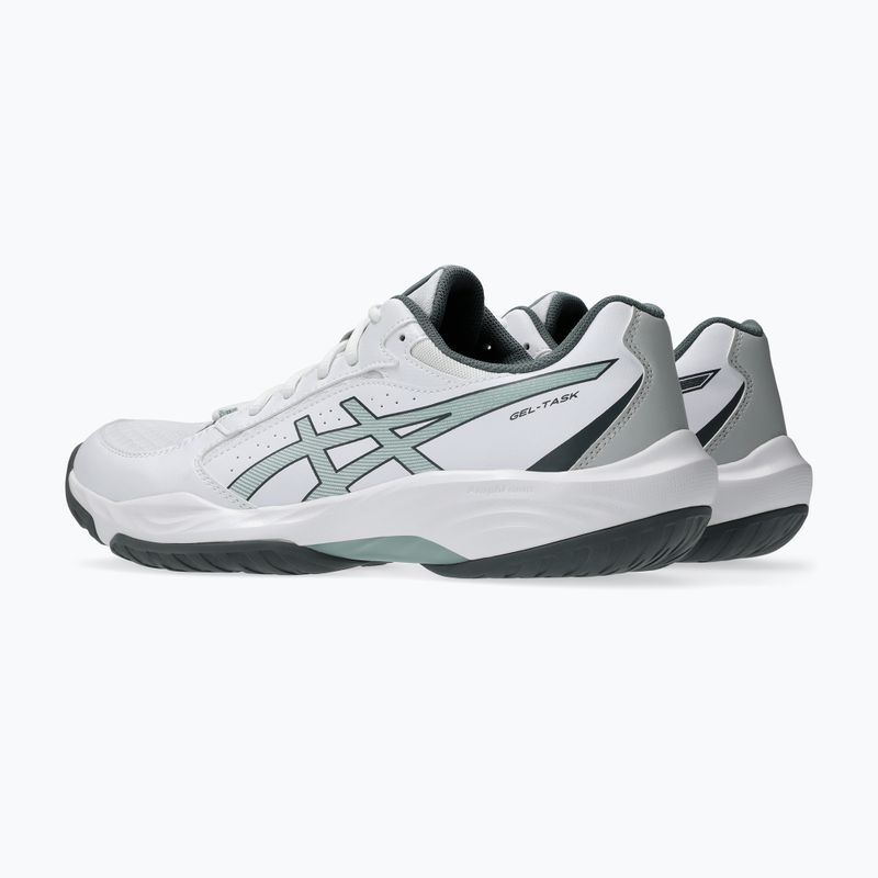 Încălțăminte de volei pentru bărbați ASICS Gel-Task 5 white/ocean haze 4
