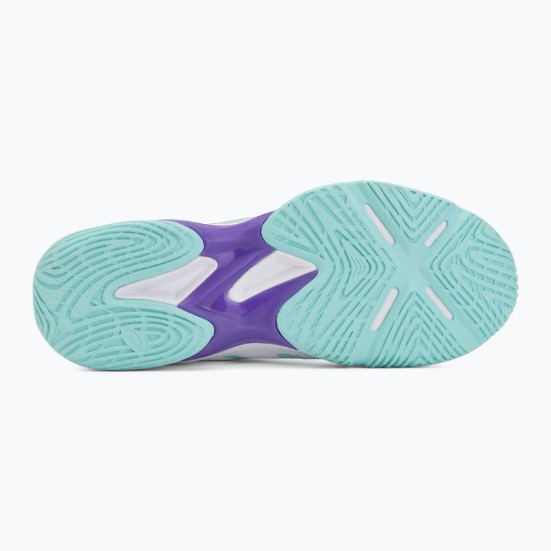 Încălțăminte de volei pentru femei ASICS Blade FF 2 white/illuminate mint 4