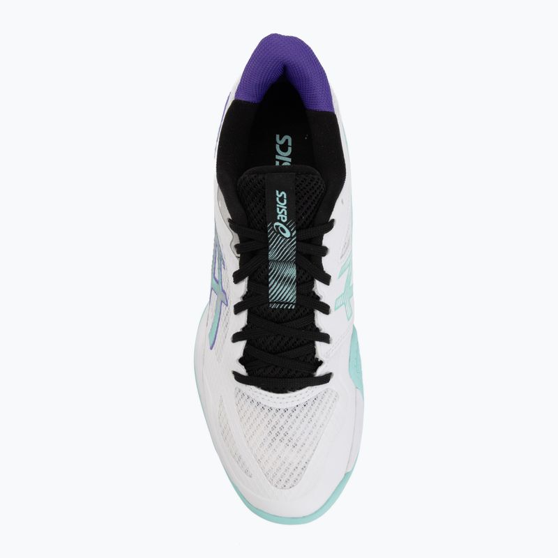 Încălțăminte de volei pentru femei ASICS Blade FF 2 white/illuminate mint 5