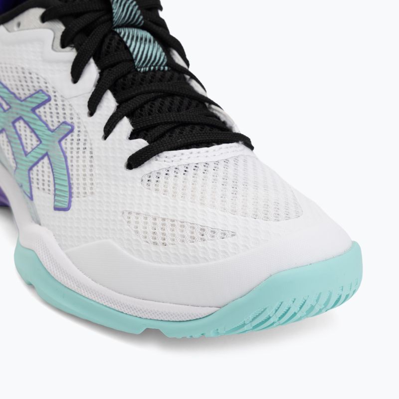 Încălțăminte de volei pentru femei ASICS Blade FF 2 white/illuminate mint 7
