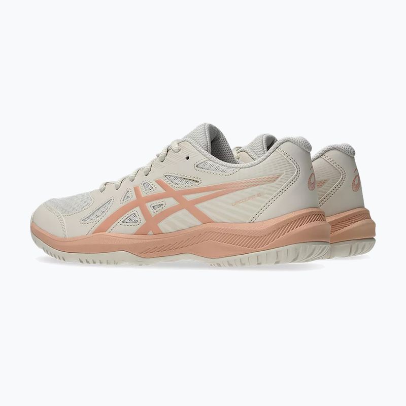 Încălțăminte pentru femei ASICS Upcourt 6 soft oat/cantaloupe 4