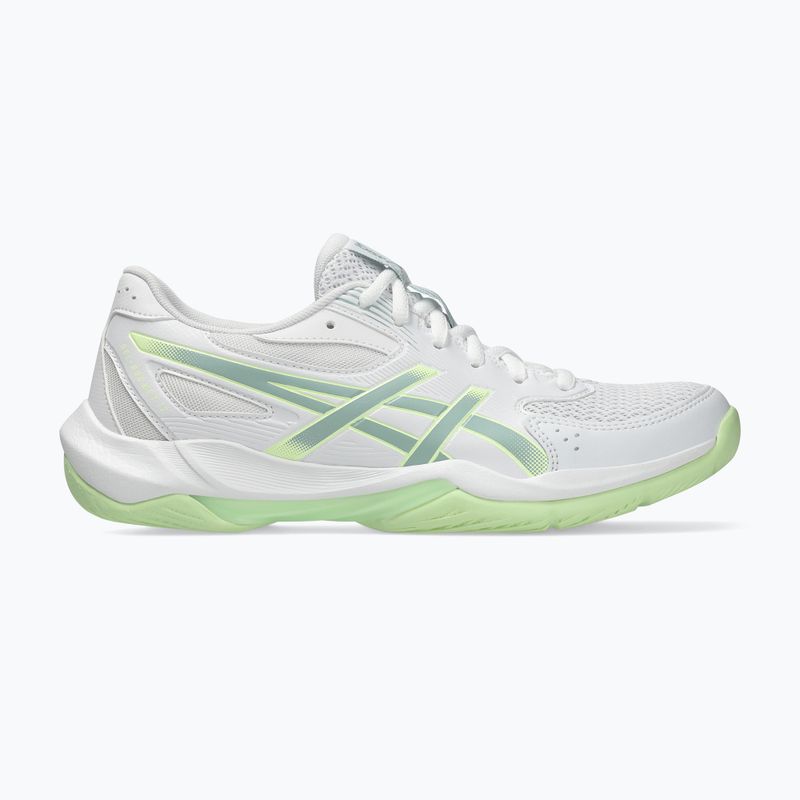 Încălțăminte de volei pentru femei ASICS Gel-Rocket 12 white/ocean haze 2