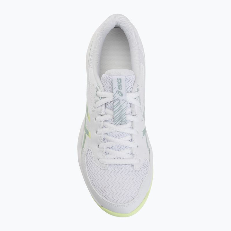 Încălțăminte de volei pentru femei ASICS Gel-Rocket 12 white/ocean haze 5