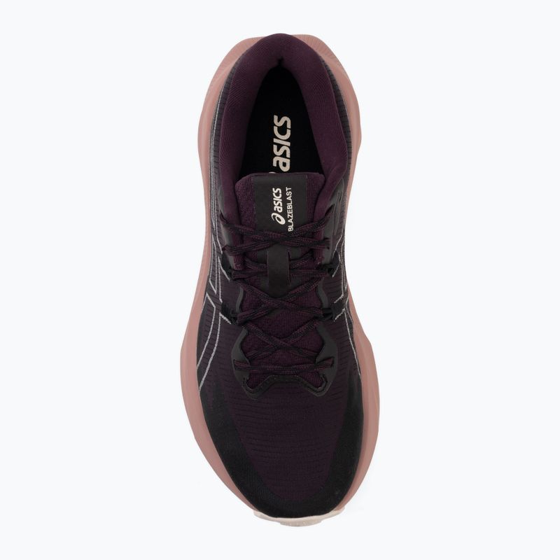 Pantofi de alergare pentru femei Asics Blazeblast dark aubergine/rose dust 5