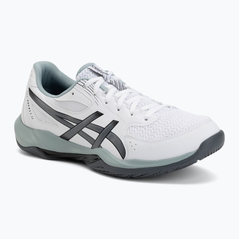 Încălțăminte de volei pentru bărbați ASICS Gel-Rocket 12 white/steel grey
