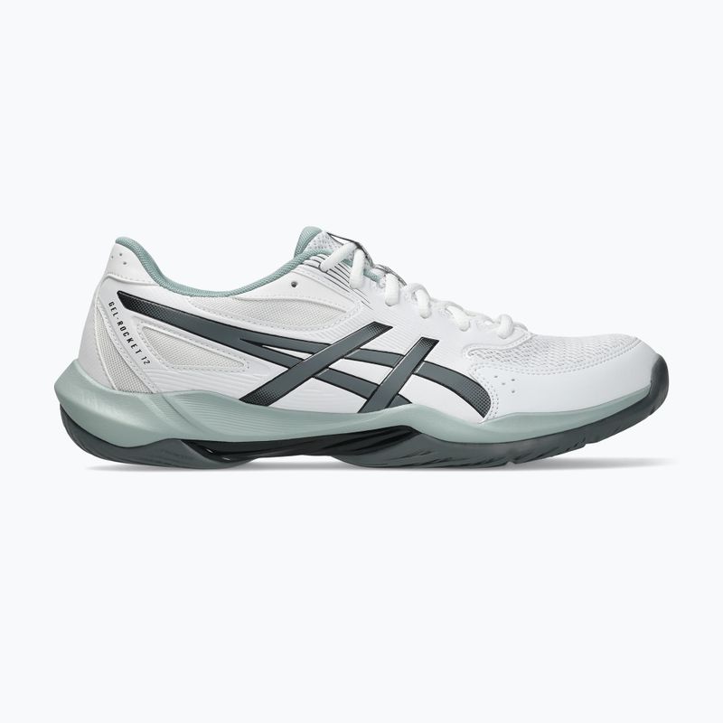 Încălțăminte de volei pentru bărbați ASICS Gel-Rocket 12 white/steel grey 2