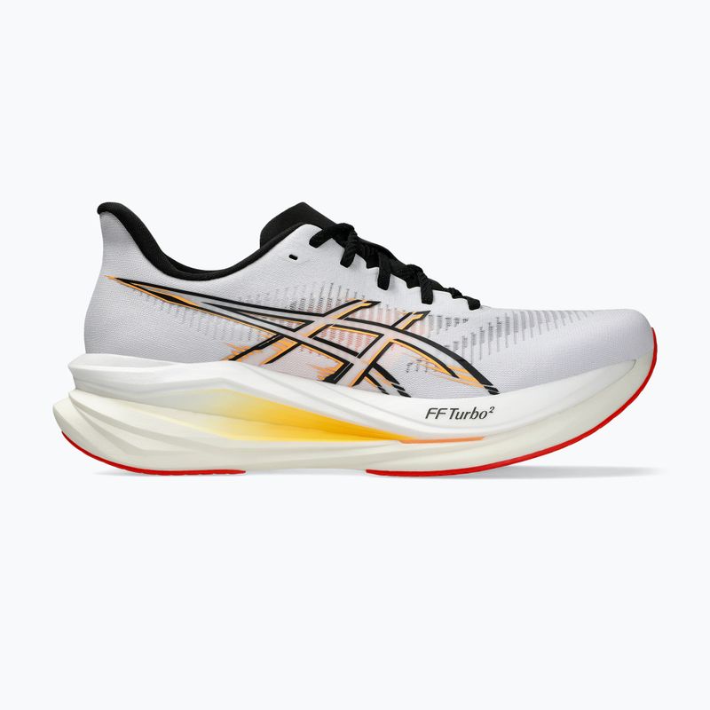 Pantofi de alergare bărbați ASICS Sonicblast 2 alb/oranj stadion 2