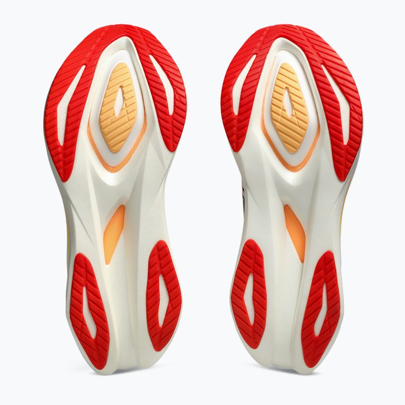 Pantofi de alergare bărbați ASICS Sonicblast 2 alb/oranj stadion 5