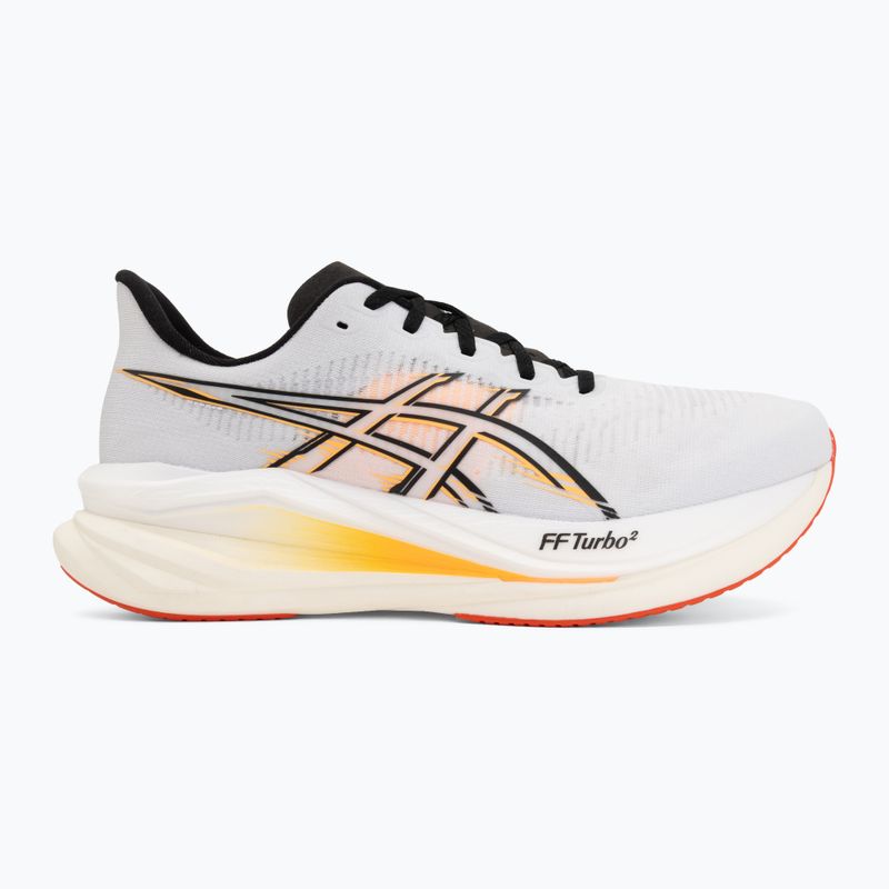 Pantofi de alergare bărbați ASICS Sonicblast 2 alb/oranj stadion 2
