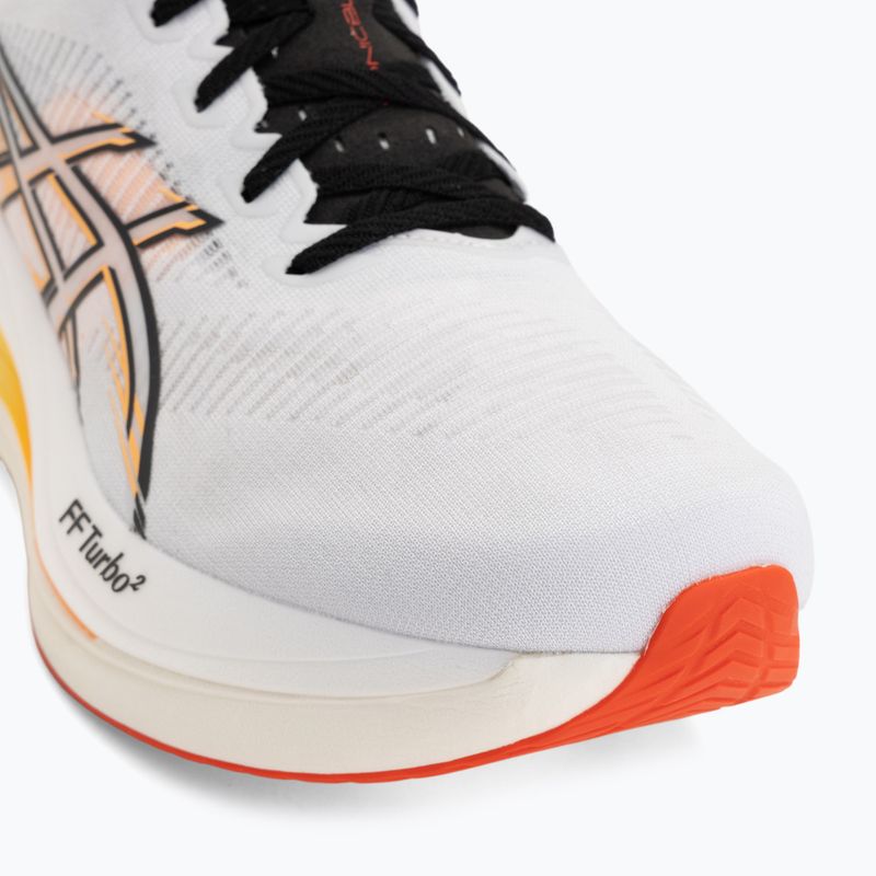 Pantofi de alergare bărbați ASICS Sonicblast 2 alb/oranj stadion 7