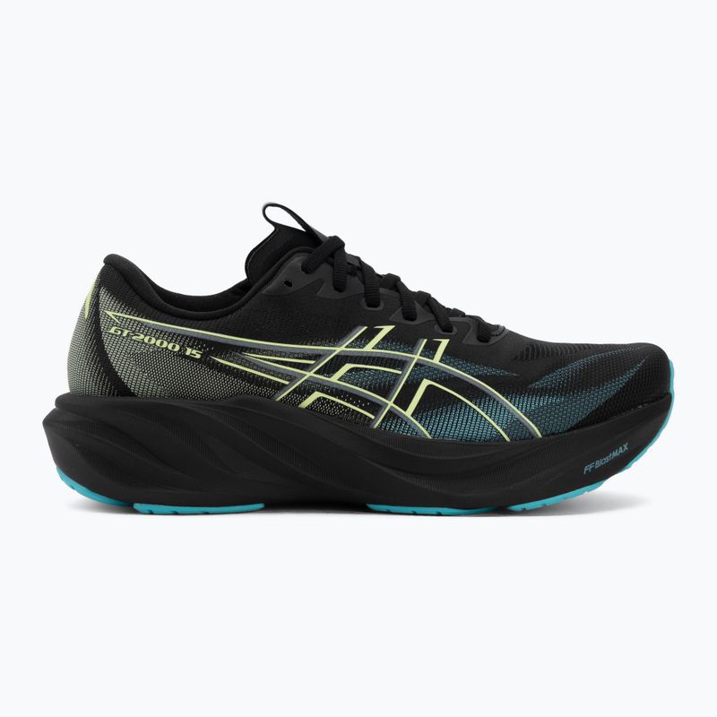 Încălțăminte de alergare pentru bărbați Asics Gt-2000 15 Black/Energy Aqua 2