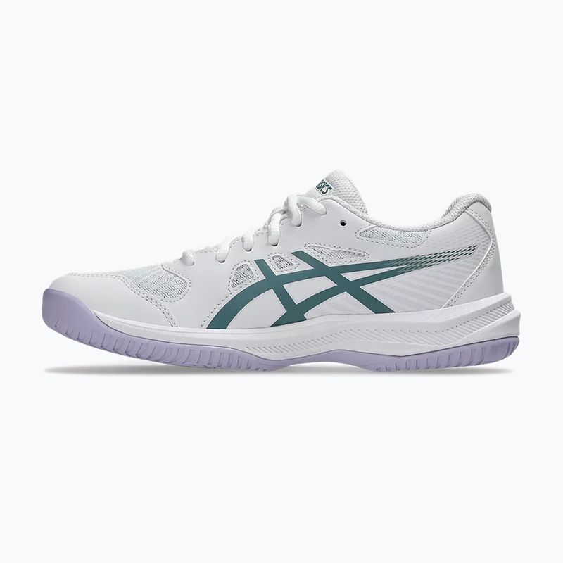 Încălțăminte pentru femei ASICS Upcourt 6 white/foggy teal 2