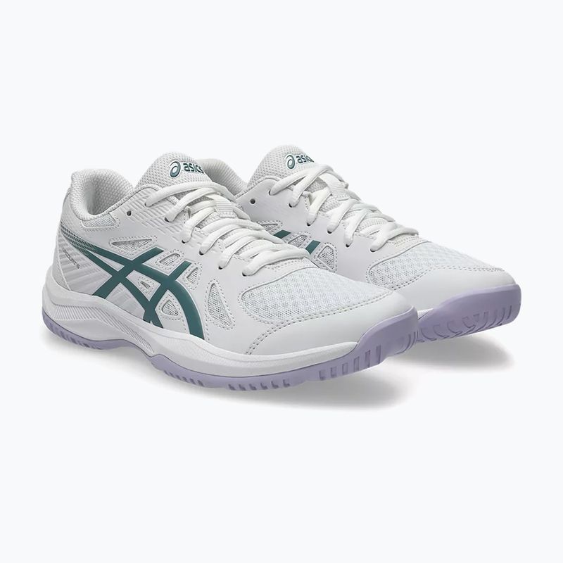 Încălțăminte pentru femei ASICS Upcourt 6 white/foggy teal 3