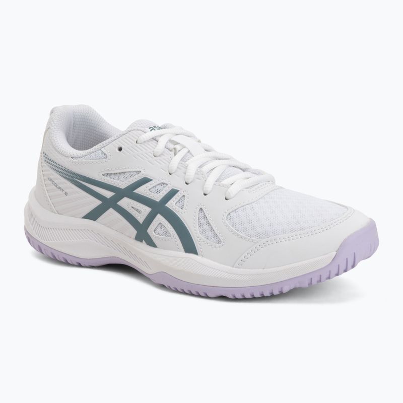 Încălțăminte pentru femei ASICS Upcourt 6 white/foggy teal