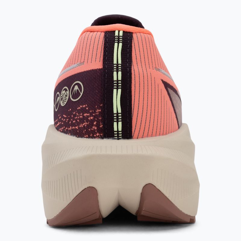 Pantofi de alergare bărbați Asics Blazeblast sun coral/dark aubergine 6