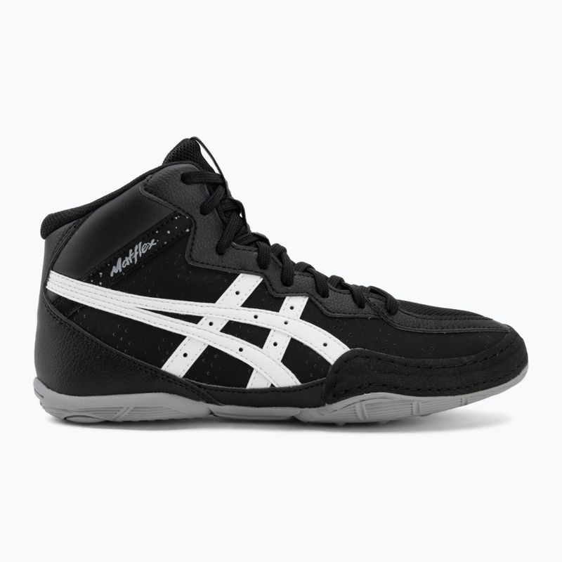 Încălțăminte de lupte pentru copii ASICS Matflex 8 GS black/white 2