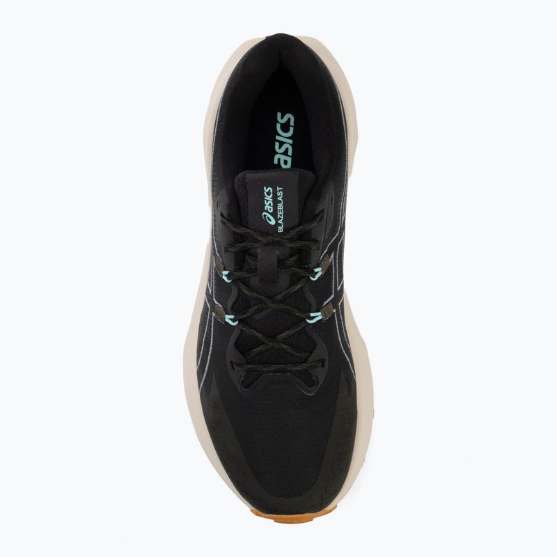 Pantofi de alergare pentru bărbați Asics Blazeblast negru/sandstorm 5