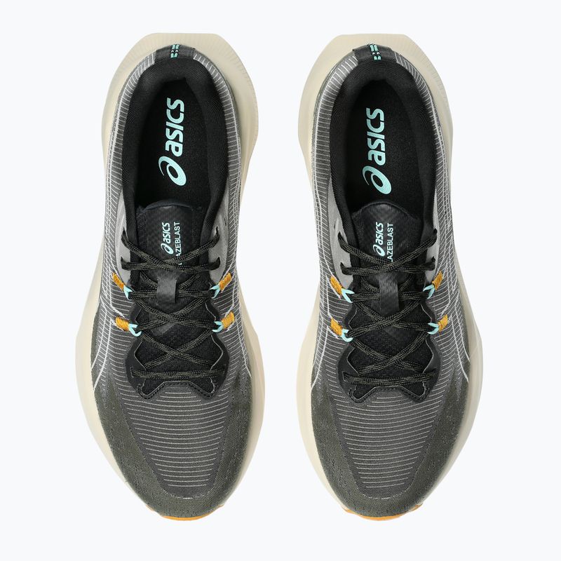 Pantofi de alergare pentru bărbați Asics Blazeblast negru/sandstorm 6