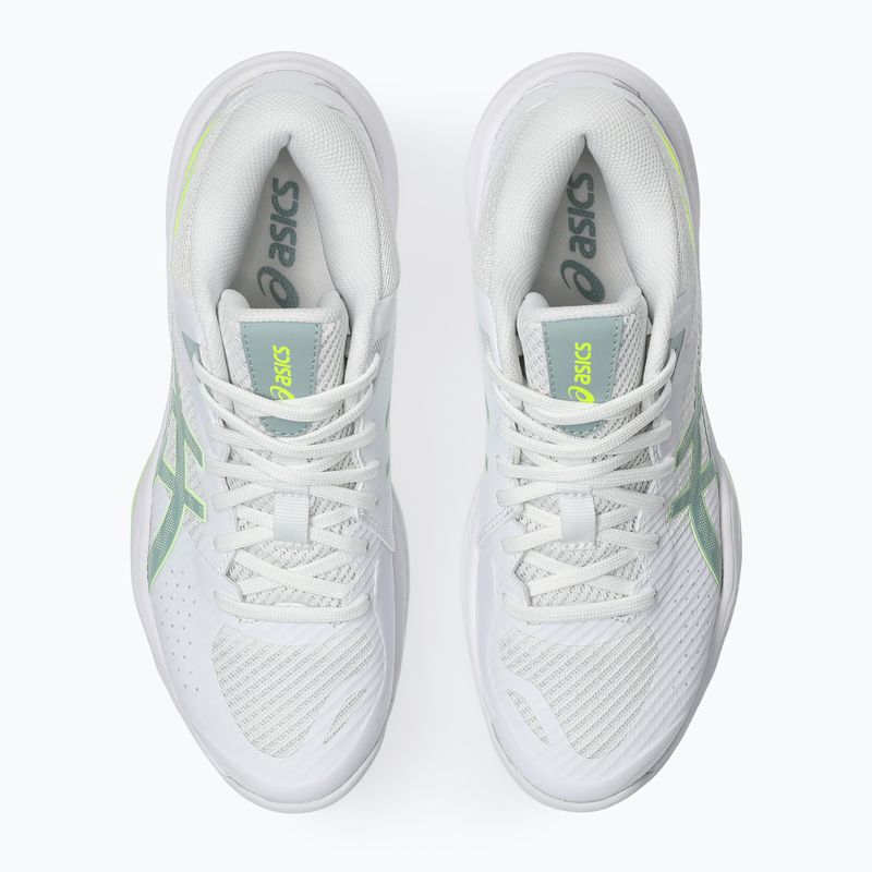 Încălțăminte de volei pentru femei ASICS Beyond FF MT 2 white/ocean haze 4