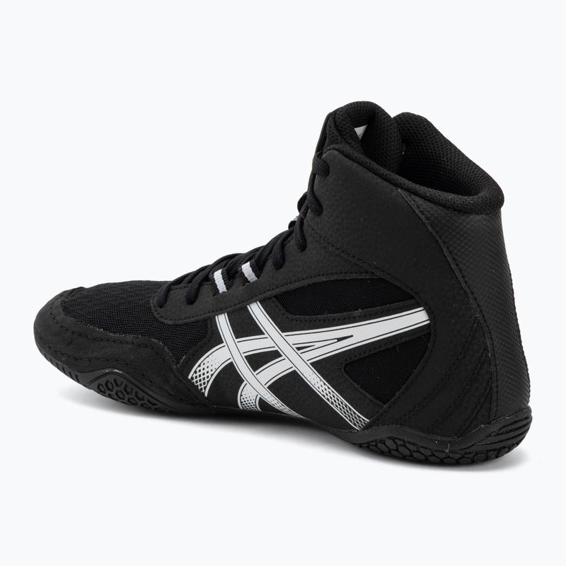 Încălțăminte de lupte ASICS Matcontrol 4 black/white 3