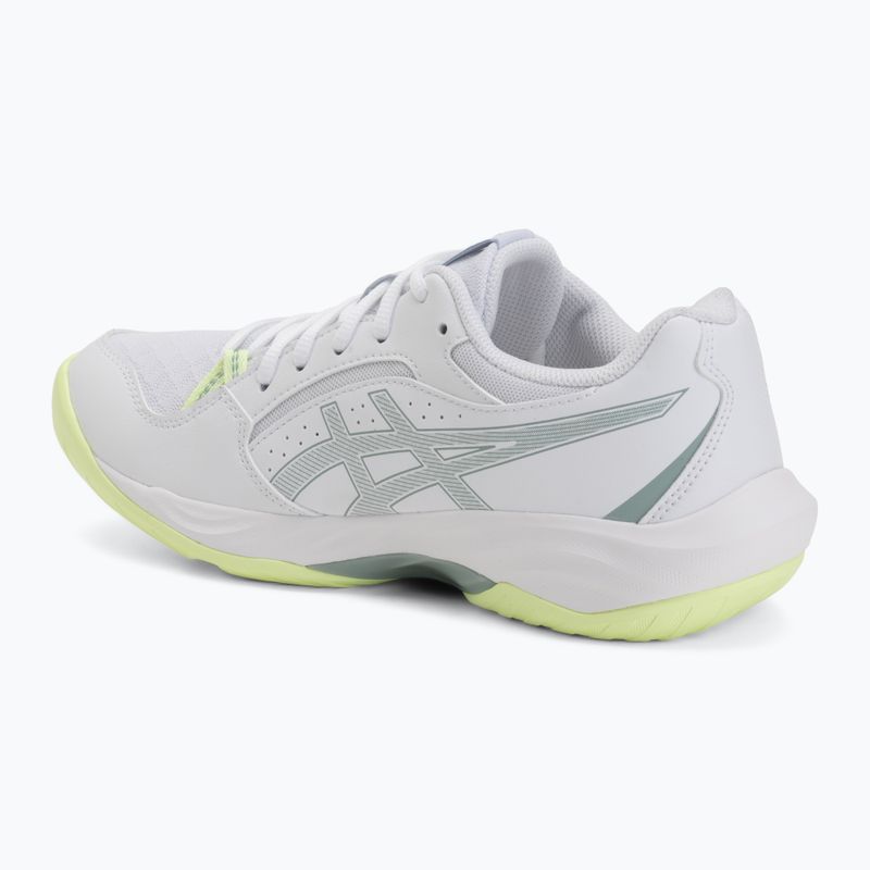 Încălțăminte de volei pentru femei ASICS Gel-Task 5 white/illuminate yellow 3