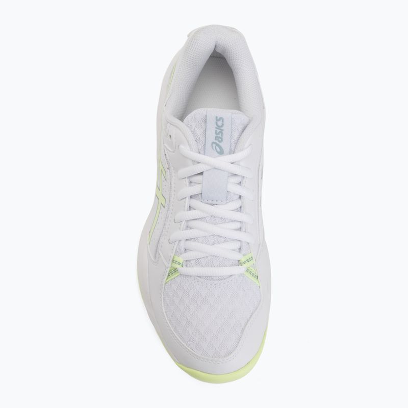 Încălțăminte de volei pentru femei ASICS Gel-Task 5 white/illuminate yellow 5
