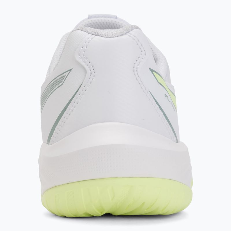Încălțăminte de volei pentru femei ASICS Gel-Task 5 white/illuminate yellow 6