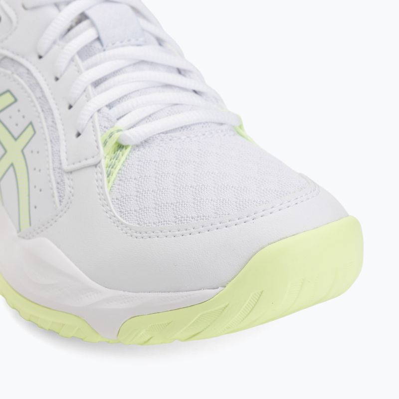 Încălțăminte de volei pentru femei ASICS Gel-Task 5 white/illuminate yellow 7