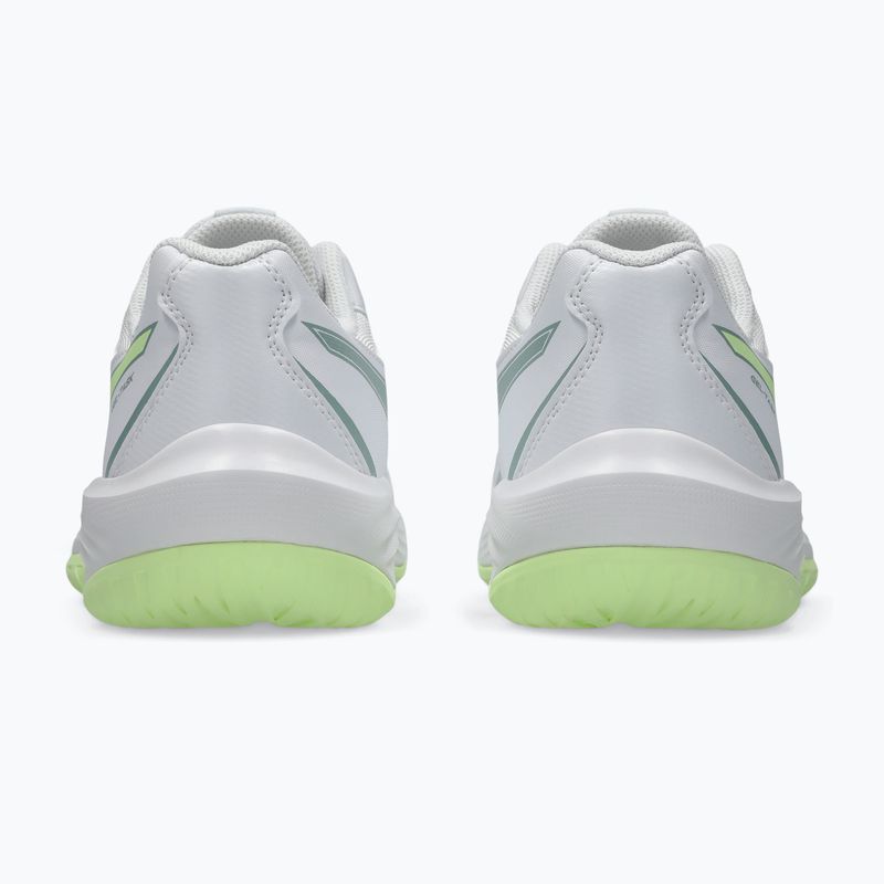 Încălțăminte de volei pentru femei ASICS Gel-Task 5 white/illuminate yellow 5