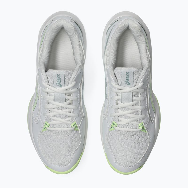 Încălțăminte de volei pentru femei ASICS Gel-Task 5 white/illuminate yellow 7
