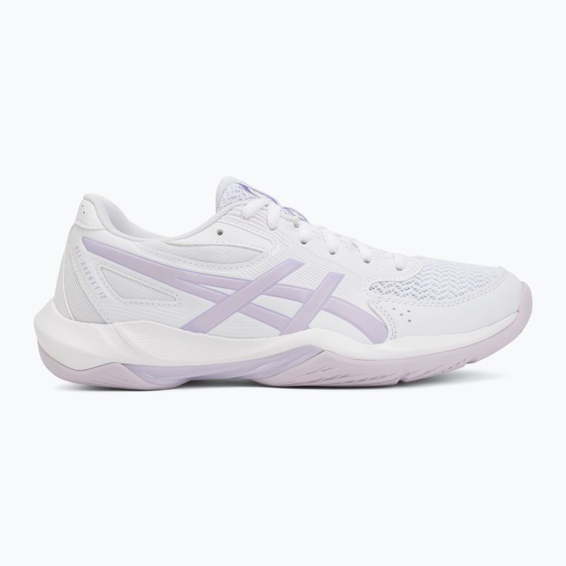 Încălțăminte de volei pentru femei ASICS Gel-Rocket 12 white/dahlia 2