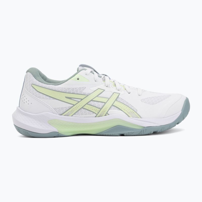 Încălțăminte de volei pentru femei ASICS Gel-Tactic 13 white/illuminate yellow 2