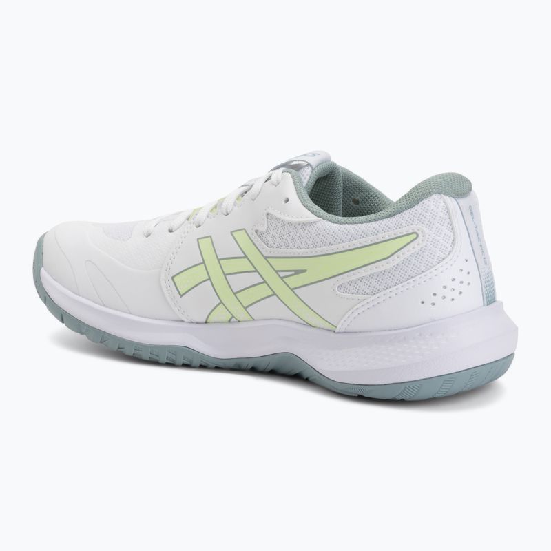 Încălțăminte de volei pentru femei ASICS Gel-Tactic 13 white/illuminate yellow 3